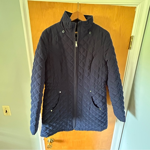 Women’s size medium jacket, Liz Claiborne – navy - Picture 2 of 4